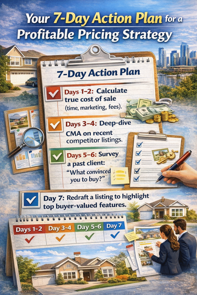 Your 7-Day Action Plan for a Profitable Pricing Strategy