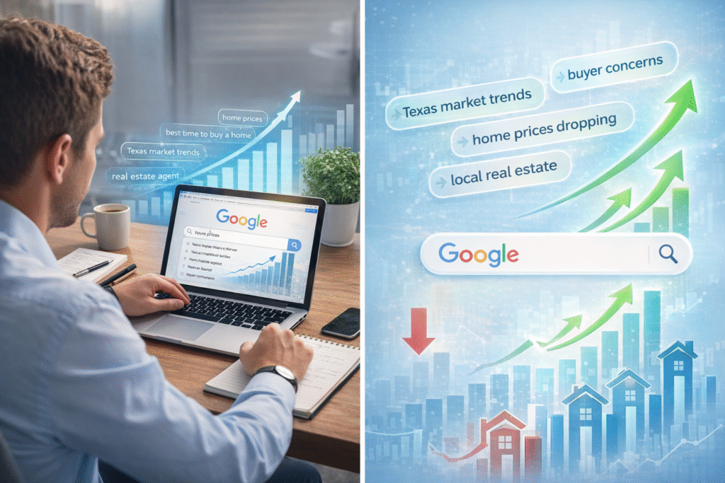 How Texas Real Estate Agents Can Rank on Google During Market Declines